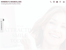 Tablet Screenshot of drkrubeck.com